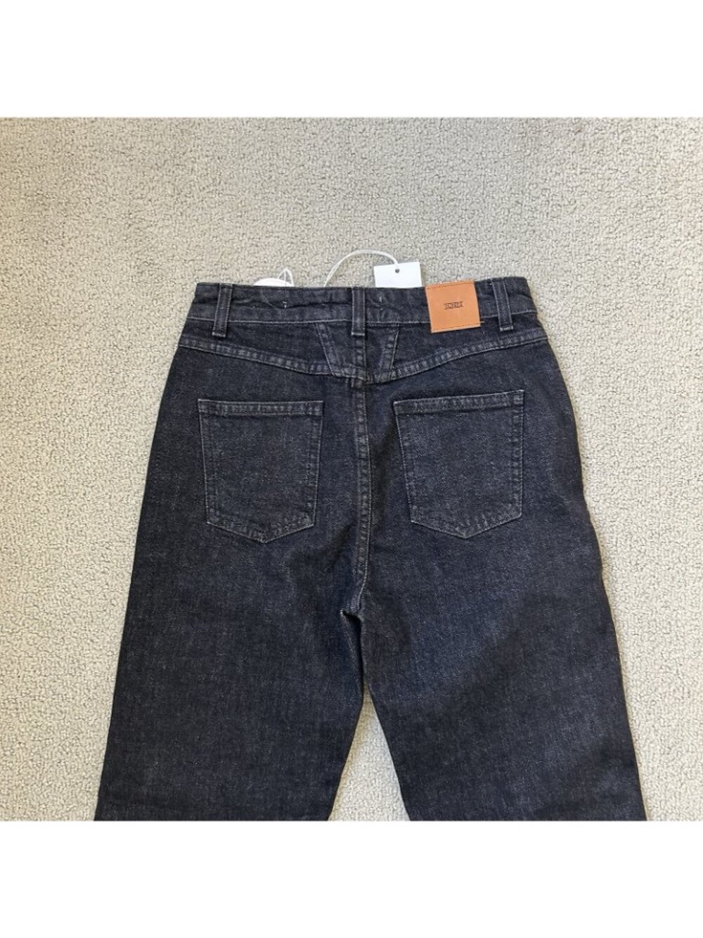 NWT CLOSED Womens Dark Wash High Waist Slim Fit Straight Leg Jeans Milly Size 24 - Picture 10 of 16